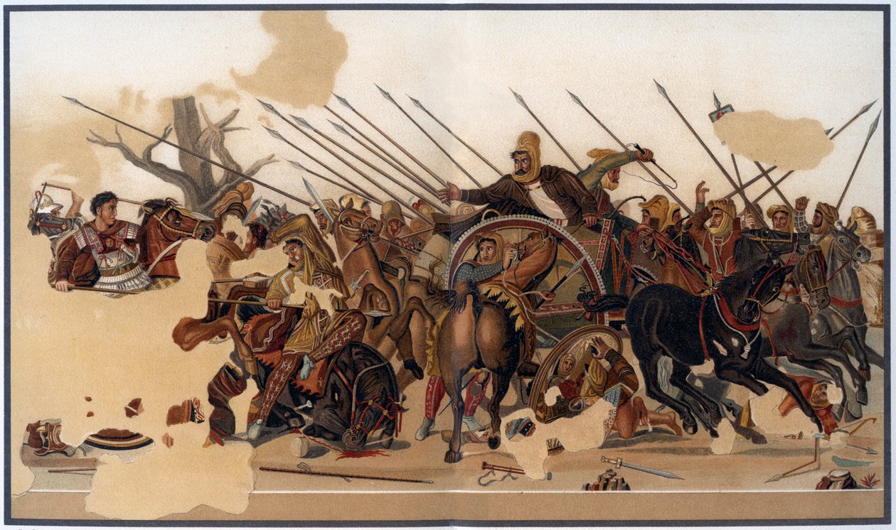 Aleksanterin mosaiikki, c79 jKr., 1902 tekijältä Unbekannt