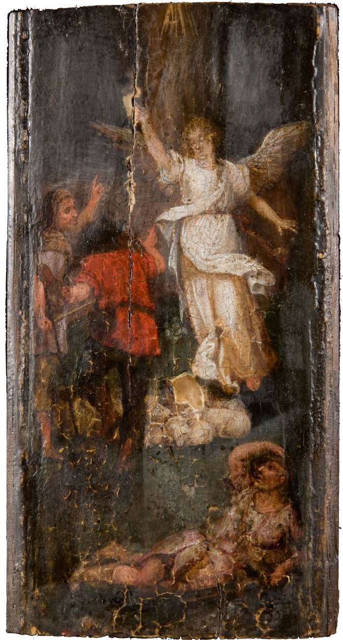 Enkeli ilmestyy paimenille, 1500-1600. tekijältä Unbekannt