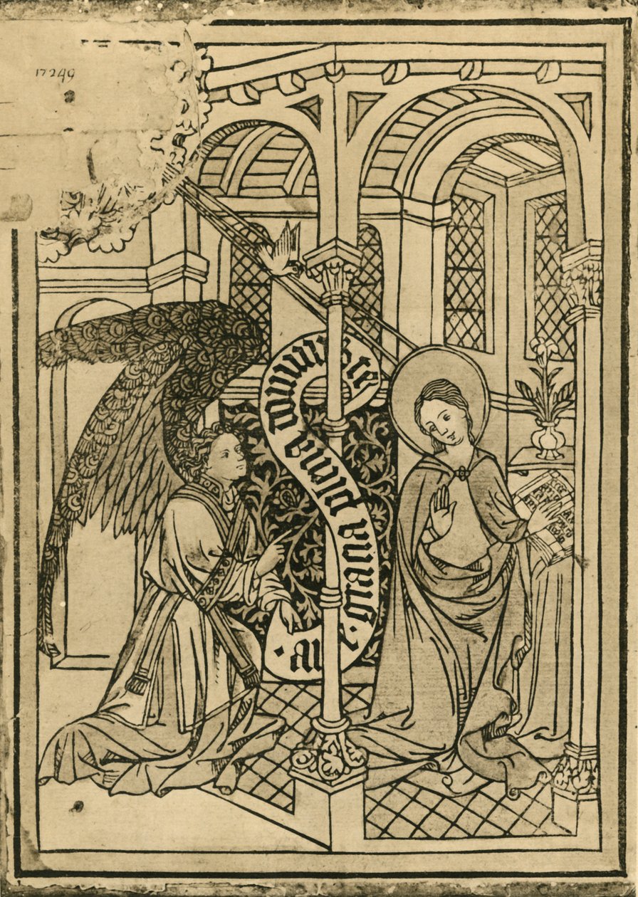 The Annunciation, 1915.  tekijältä Unbekannt