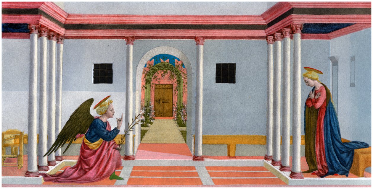 The Annunciation, c1445, 1958 tekijältä Unbekannt