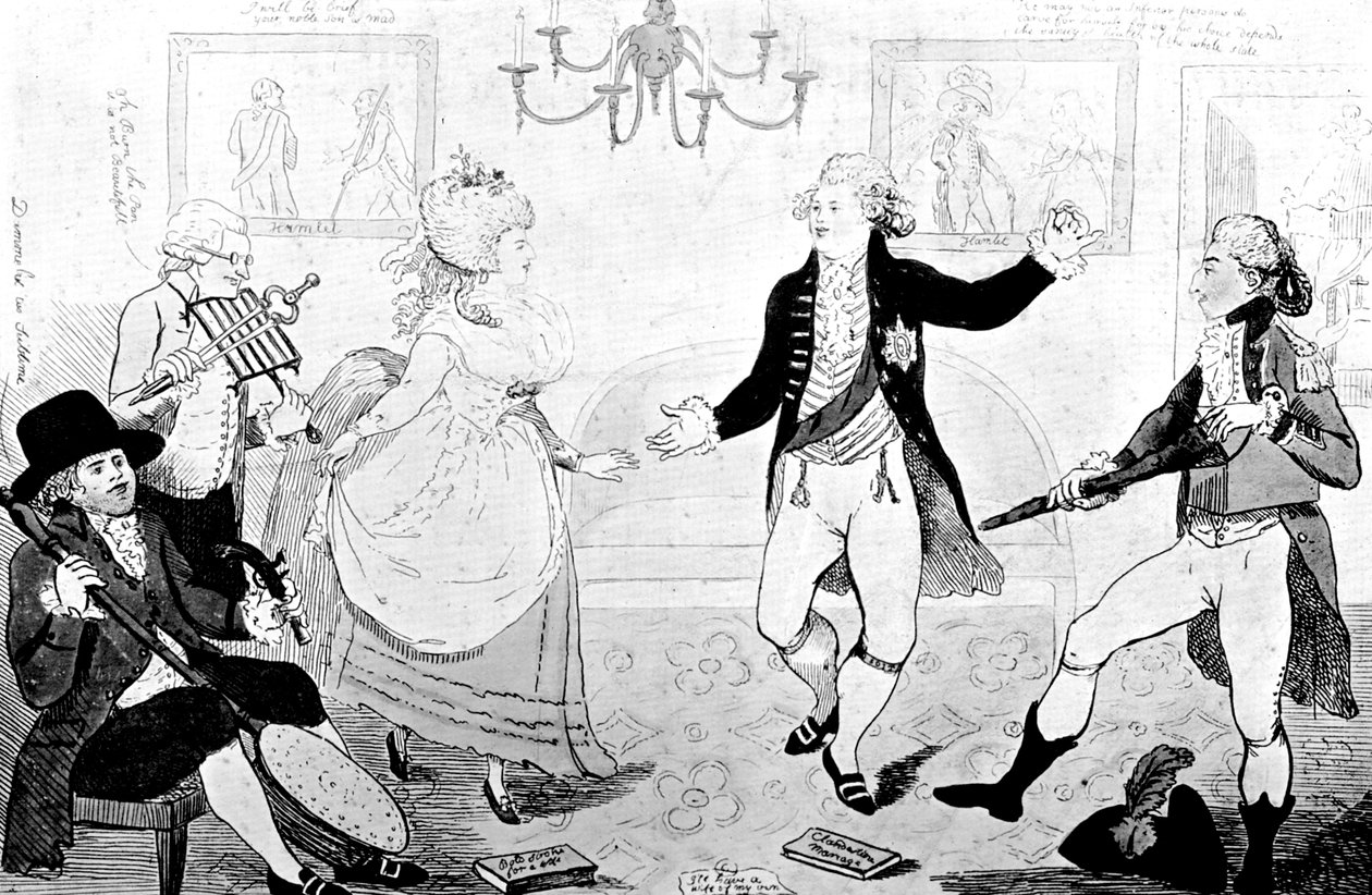 Aprillipäivä eli Yön hullutukset..., 1786 tekijältä Unbekannt
