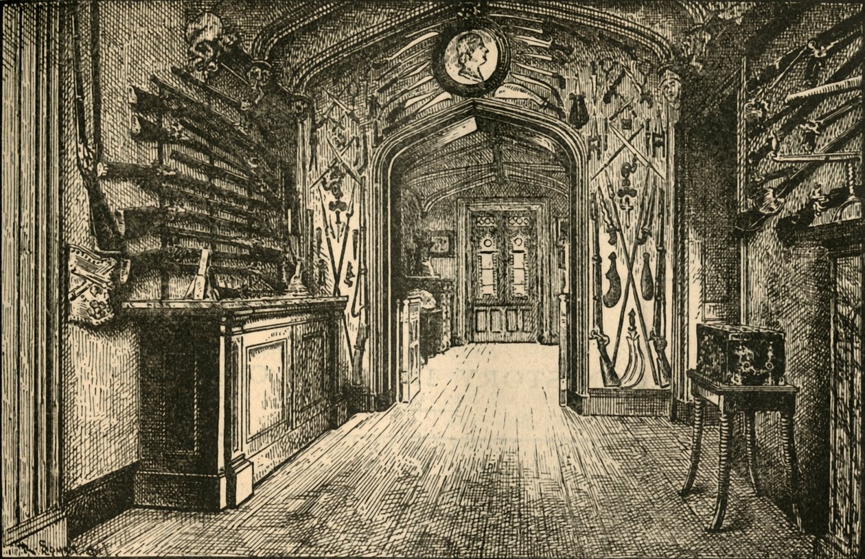 Abbotsfordin asevarasto, 1882. tekijältä Unbekannt