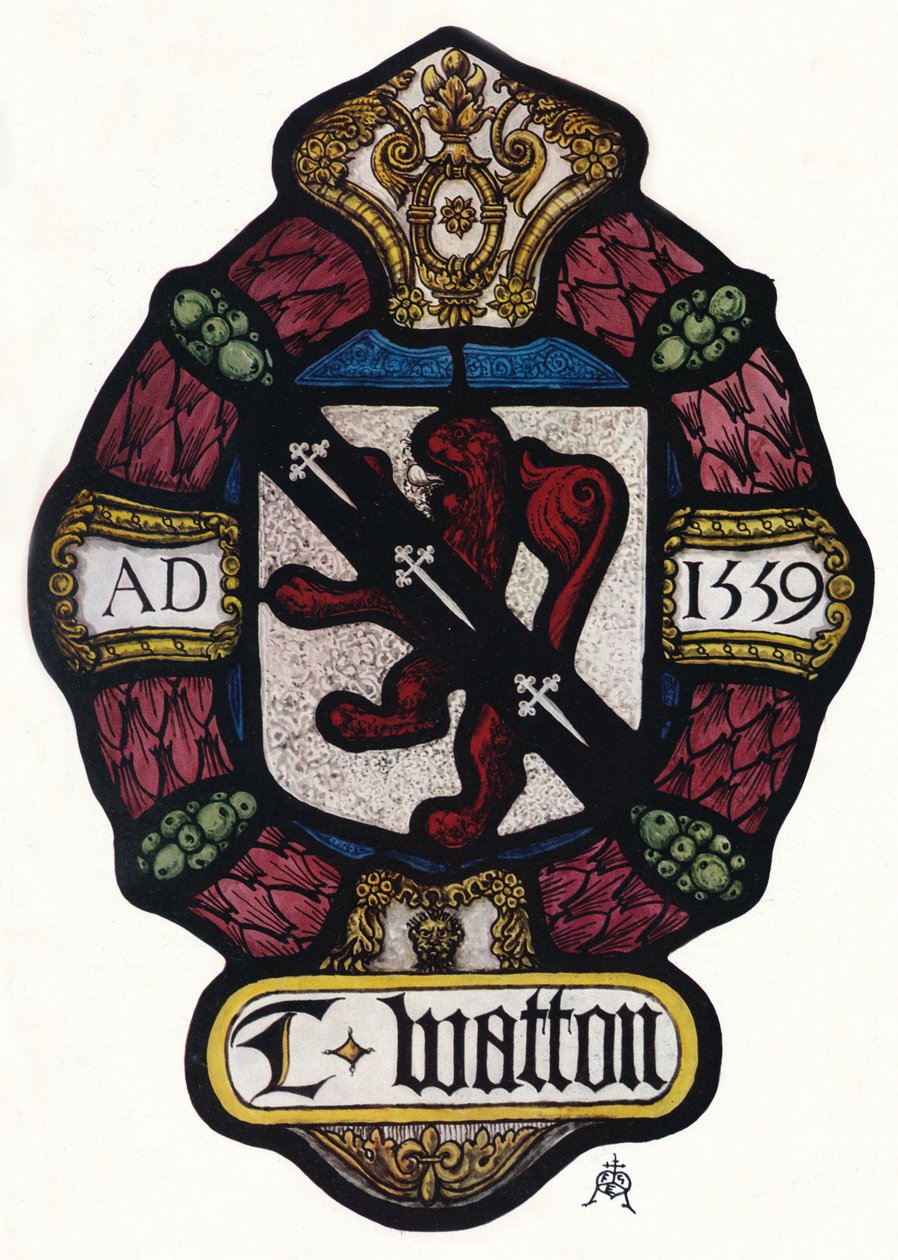 Thomas Wattonin käsivarret, 1900, 1936 tekijältä Unbekannt