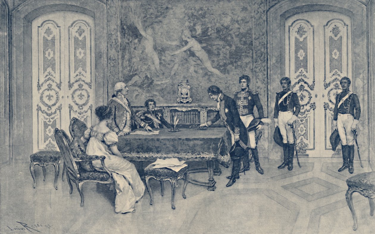 Ferdinandin pidätys, 1807, 1896. tekijältä Unbekannt
