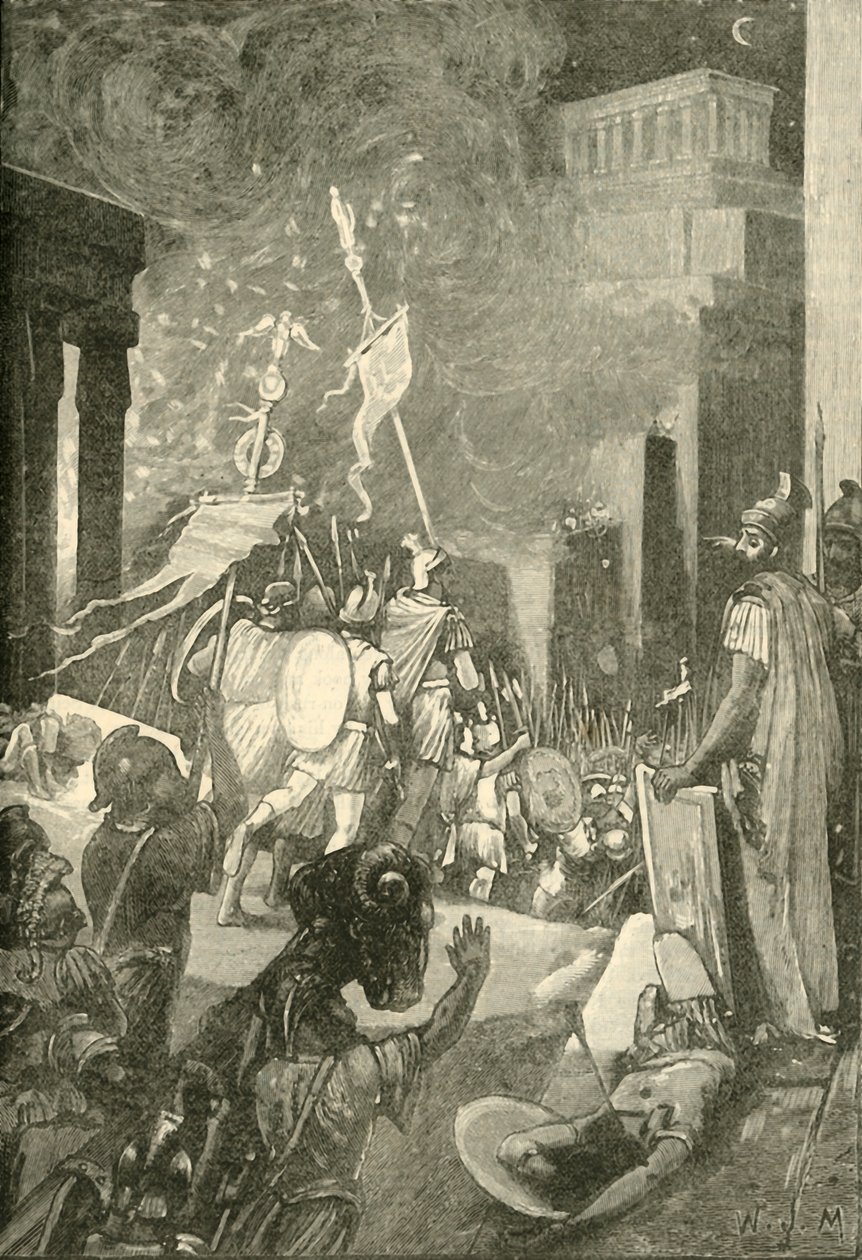 Hyökkäys Karthagon linnoitukseen, 1890. tekijältä Unbekannt