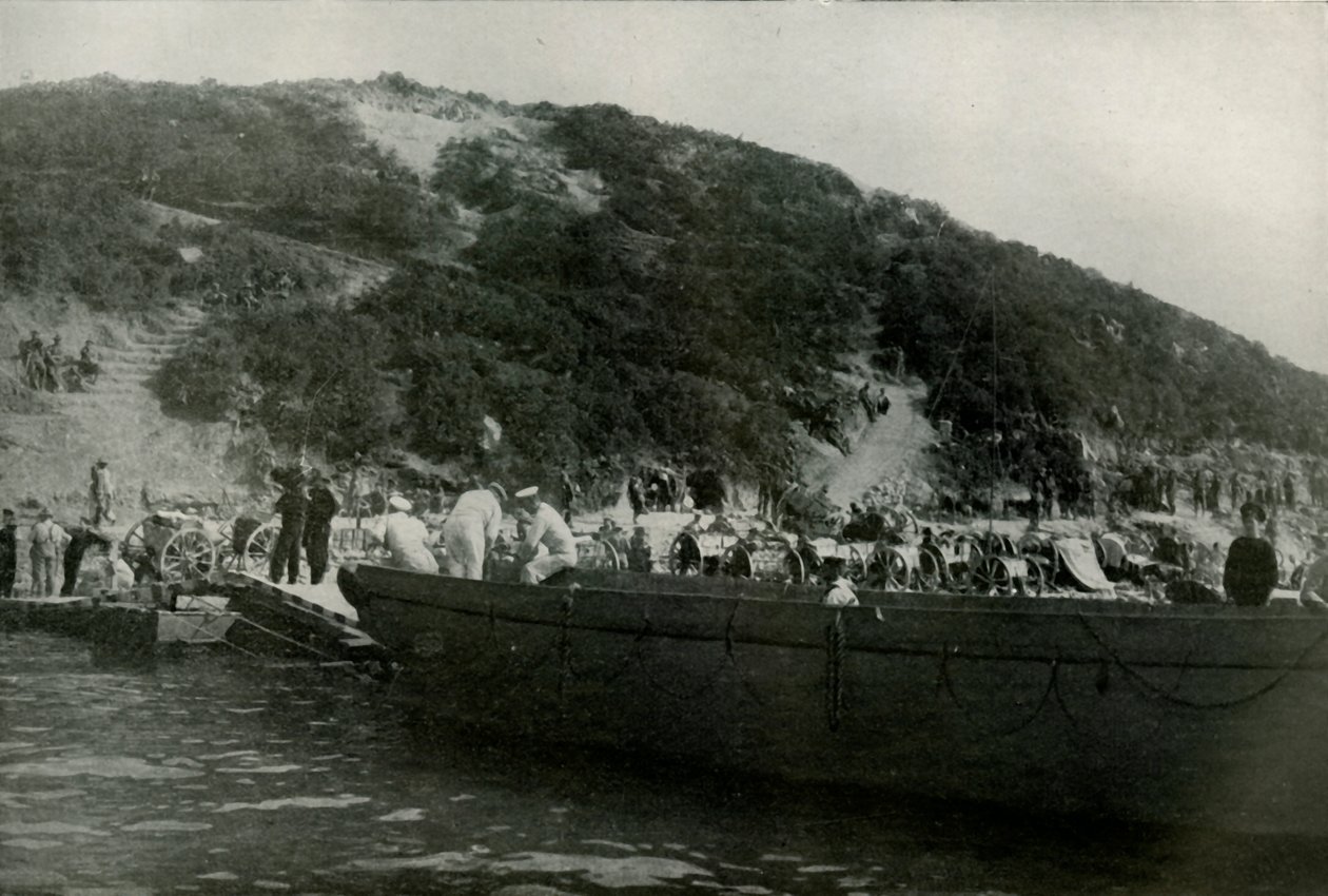 Australian laskeutumispaikka Gaba-Tepessä, 1919. tekijältä Unbekannt