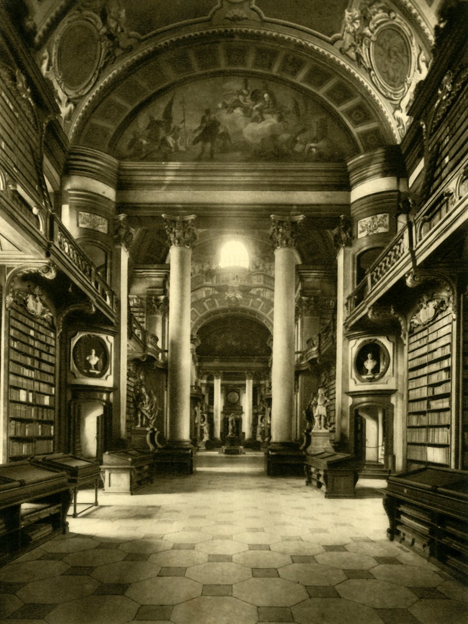 Itävallan kansalliskirjasto, Wien, Itävalta, 1935. tekijältä Unbekannt