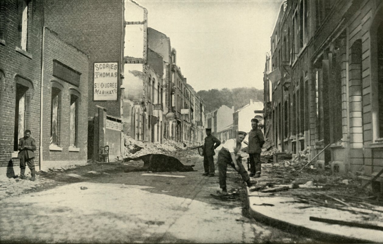 Avenue de Maastricht, Visé, 1919. tekijältä Unbekannt