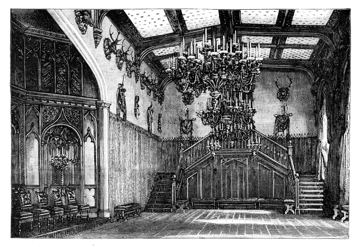 Ballroom, Balmoral Castle, Skotlanti tekijältä Unbekannt
