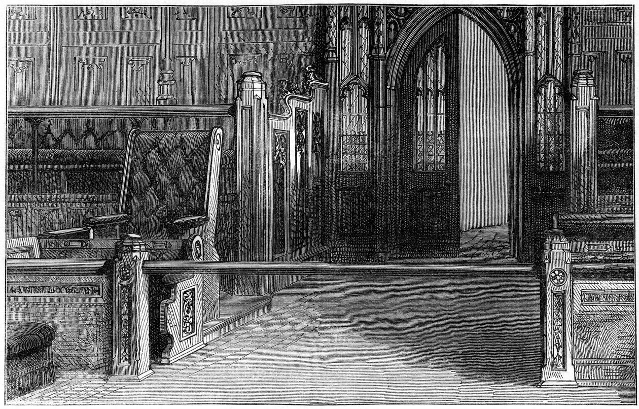 The Bar of the House of Commons, Westminster, Lontoo, 1800-luku tekijältä Unbekannt