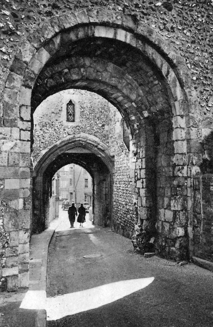 Barbican Arches, Lewes, East Sussex, 1900-1920-luku tekijältä Unbekannt