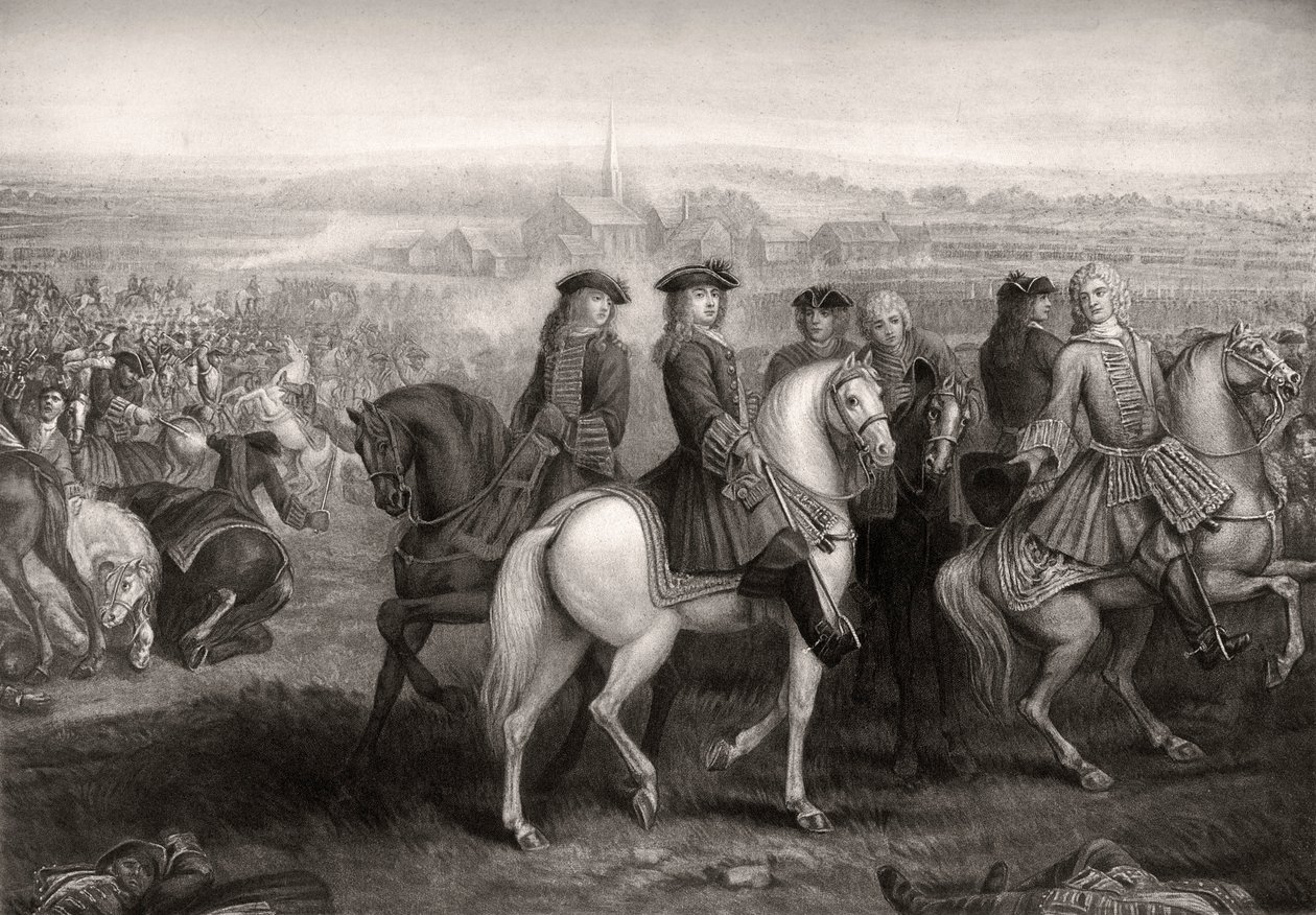 Blenheimin taistelu, 1704 1906 tekijältä Unbekannt