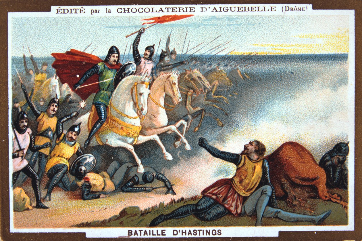 Hastingsin taistelu, 1066, 1800-luku tekijältä Unbekannt