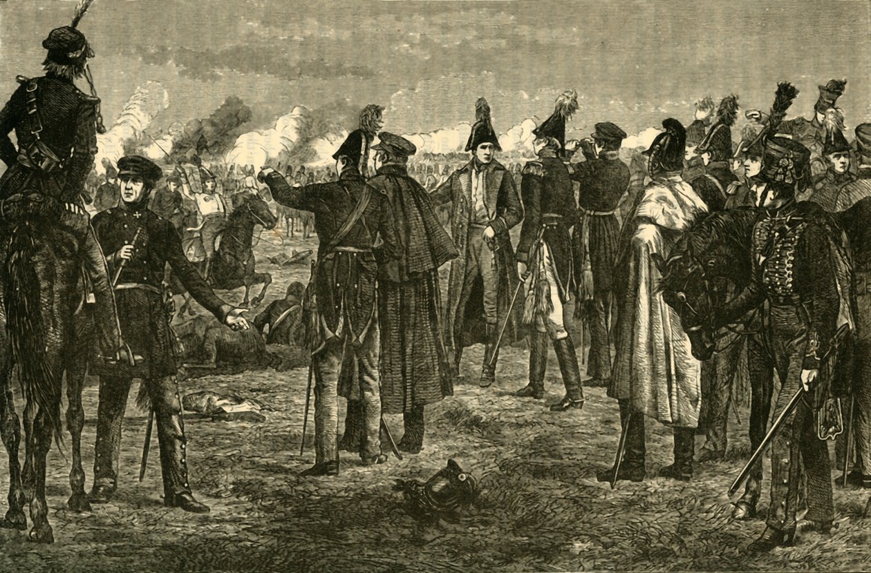 Leipzigin taistelu, 1813, 1890. tekijältä Unbekannt