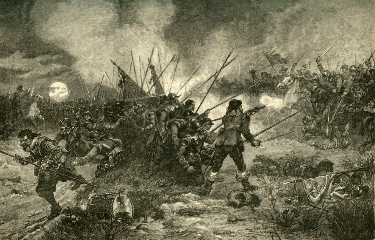 Marston Moorin taistelu, 2. heinäkuuta 1644, 1890. tekijältä Unbekannt