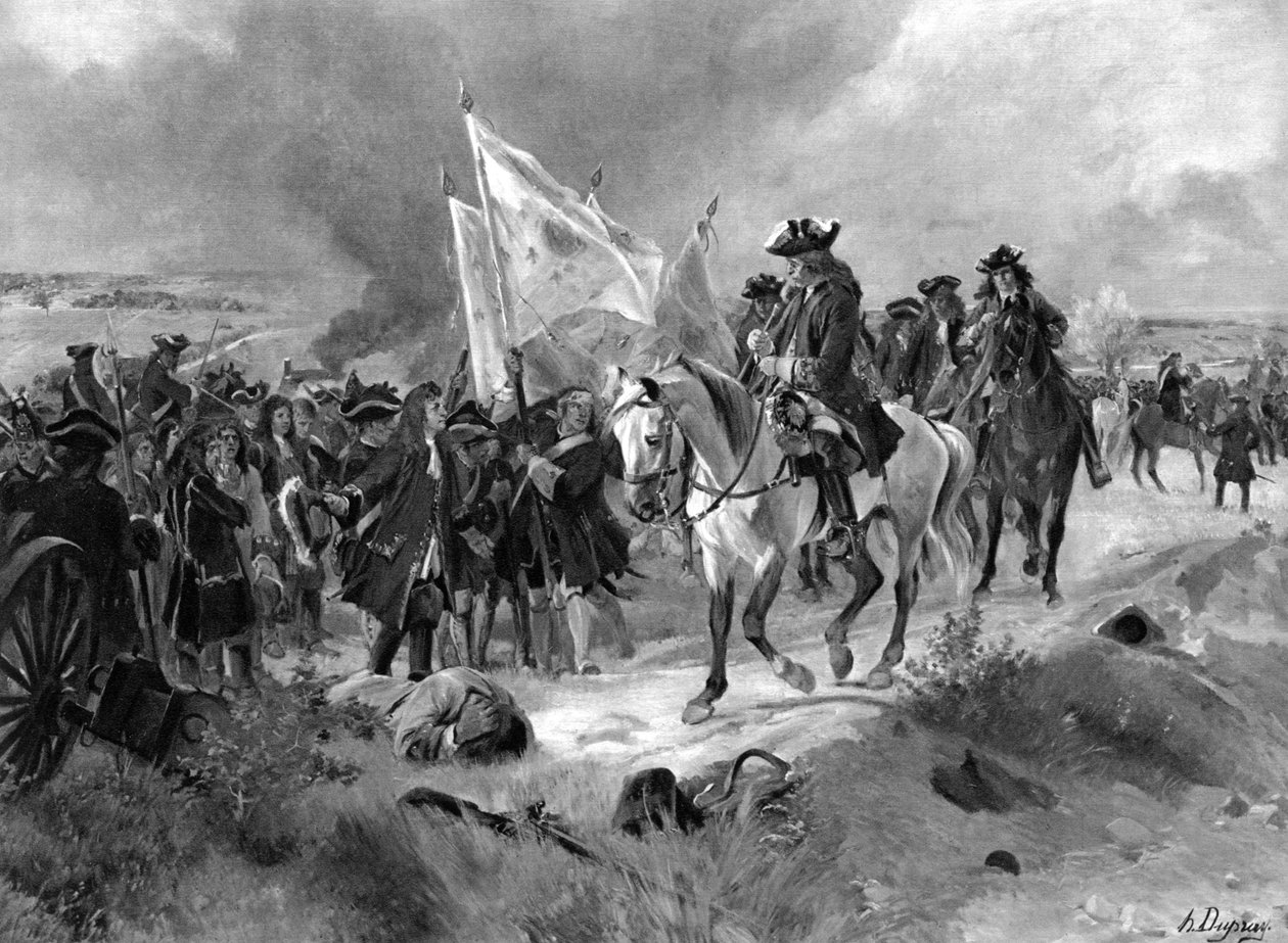 Ramilliesin taistelu, 1706 tekijältä Unbekannt