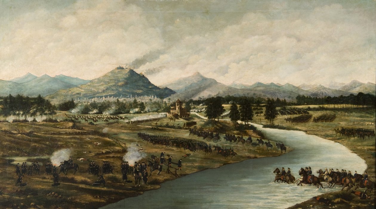 Alman taistelu 20. syyskuuta 1854, n. 1875 tekijältä Unbekannt