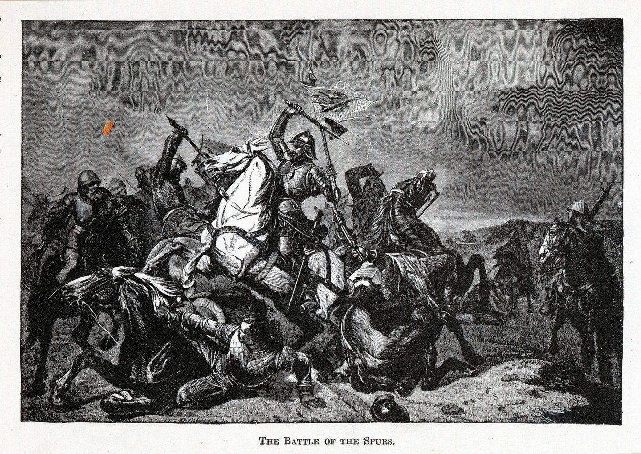 Spursin taistelu, 1882 tekijältä Unbekannt