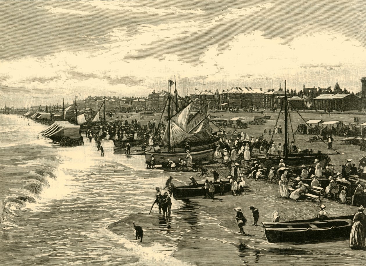 The Beach, Yarmouth, 1898. tekijältä Unbekannt