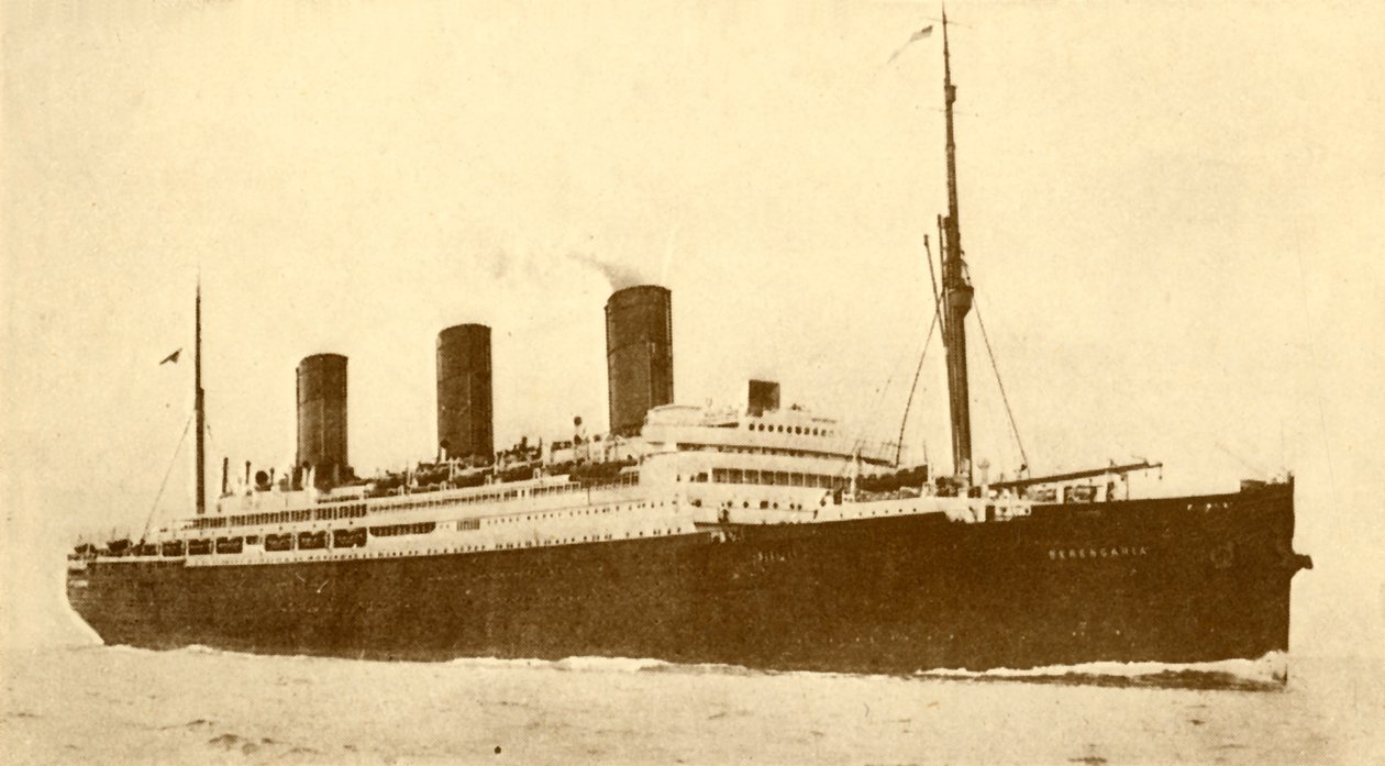 Berengaria Cunard Line, 52 700 tonnia, 1930. tekijältä Unbekannt