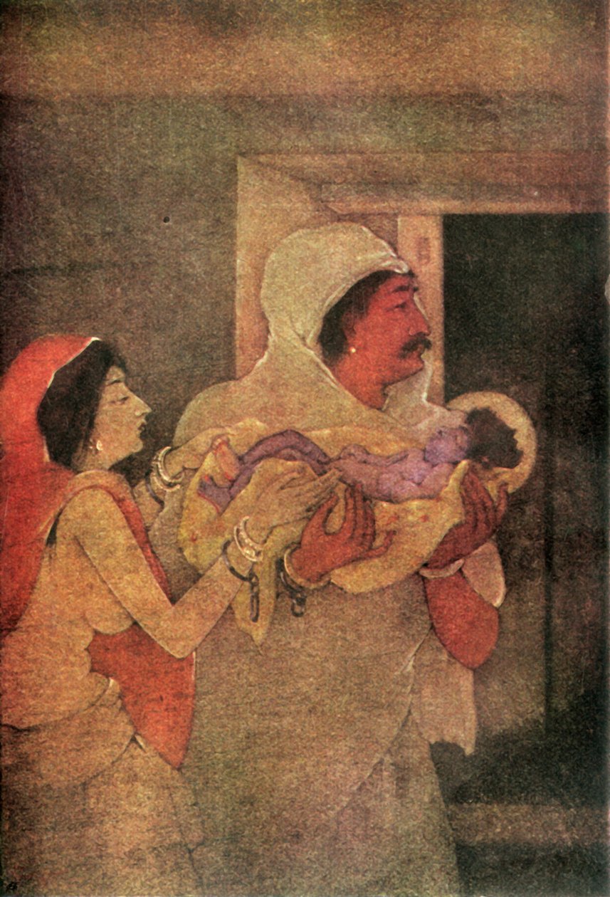 "Krishnan syntymä", 1920. tekijältä Unbekannt