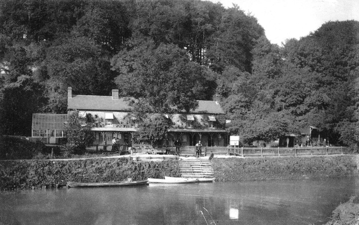The Black Rabbit Hotel, Arundel, West Sussex, 1900-1920-luku tekijältä Unbekannt