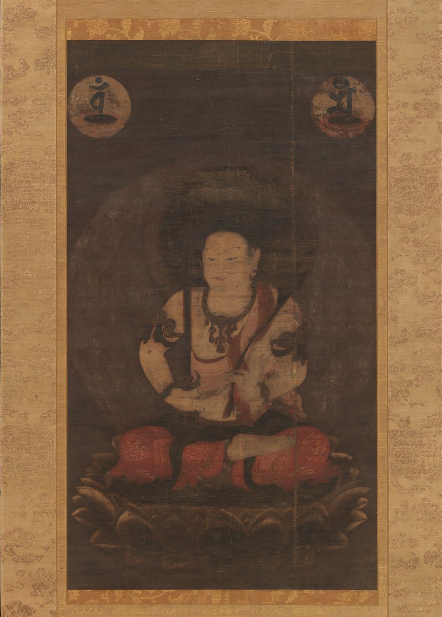 T Bodhisattva Manjushri Manju Basatsu, 1200-luku. tekijältä Unbekannt
