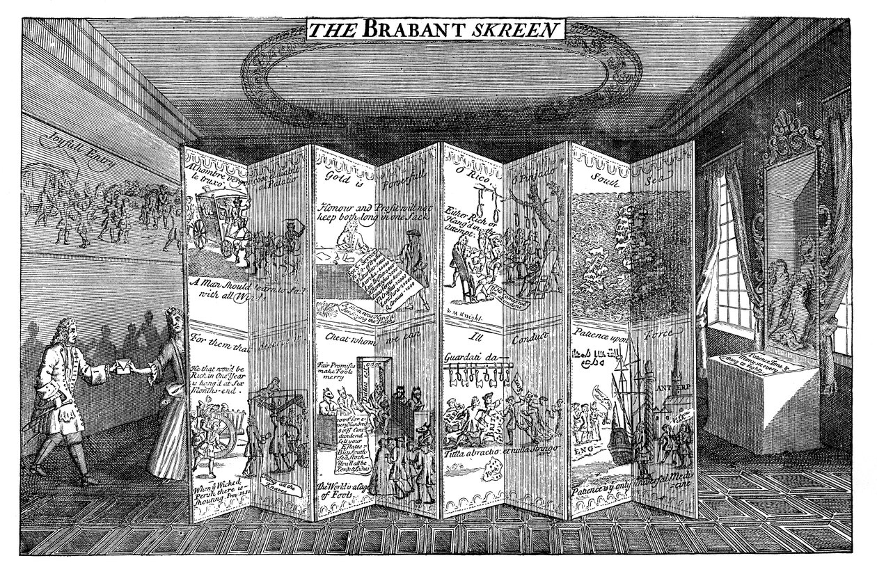 Brabant Screen, 1721 tekijältä Unbekannt