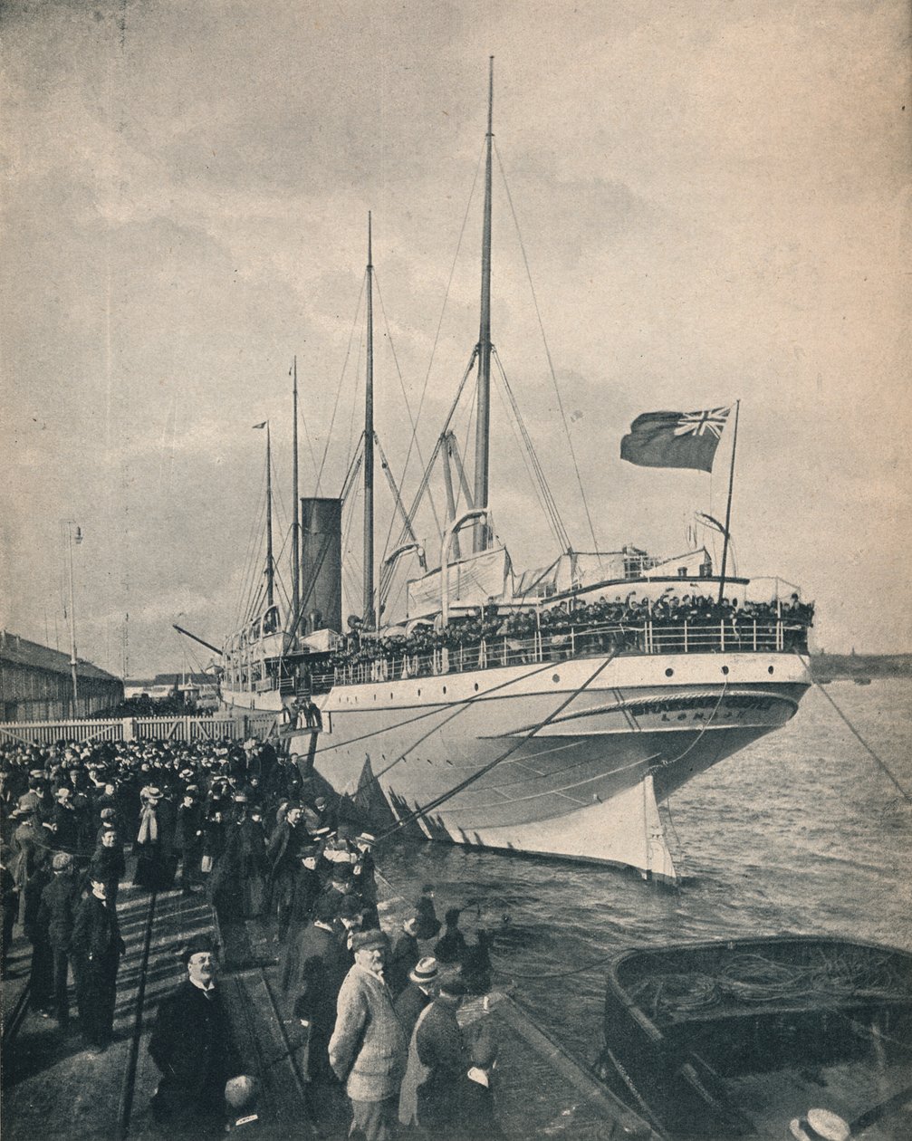 Braemarin linna niemelle, joukkojen kanssa, 1900. tekijältä Unbekannt
