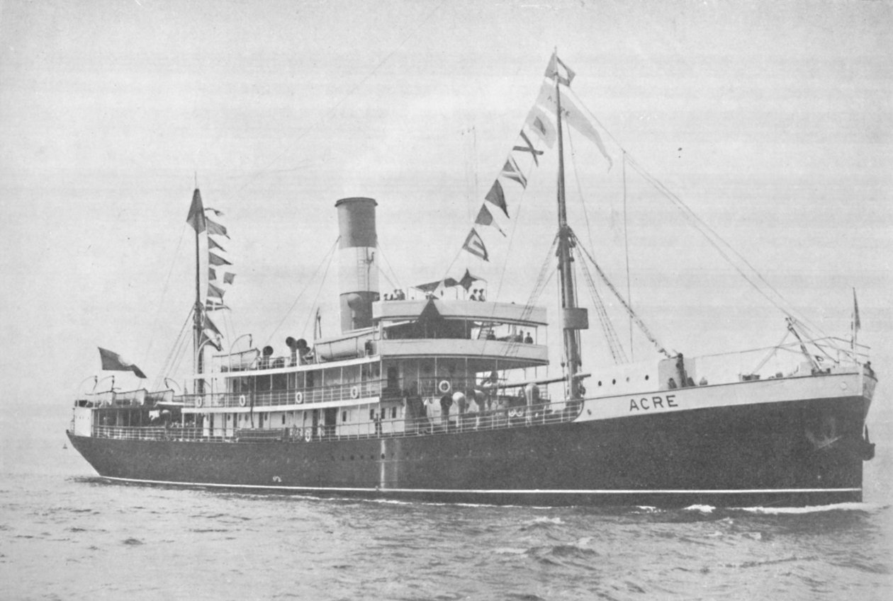 Brasilialainen Lloyd s.s. Acre, 1914 tekijältä Unbekannt