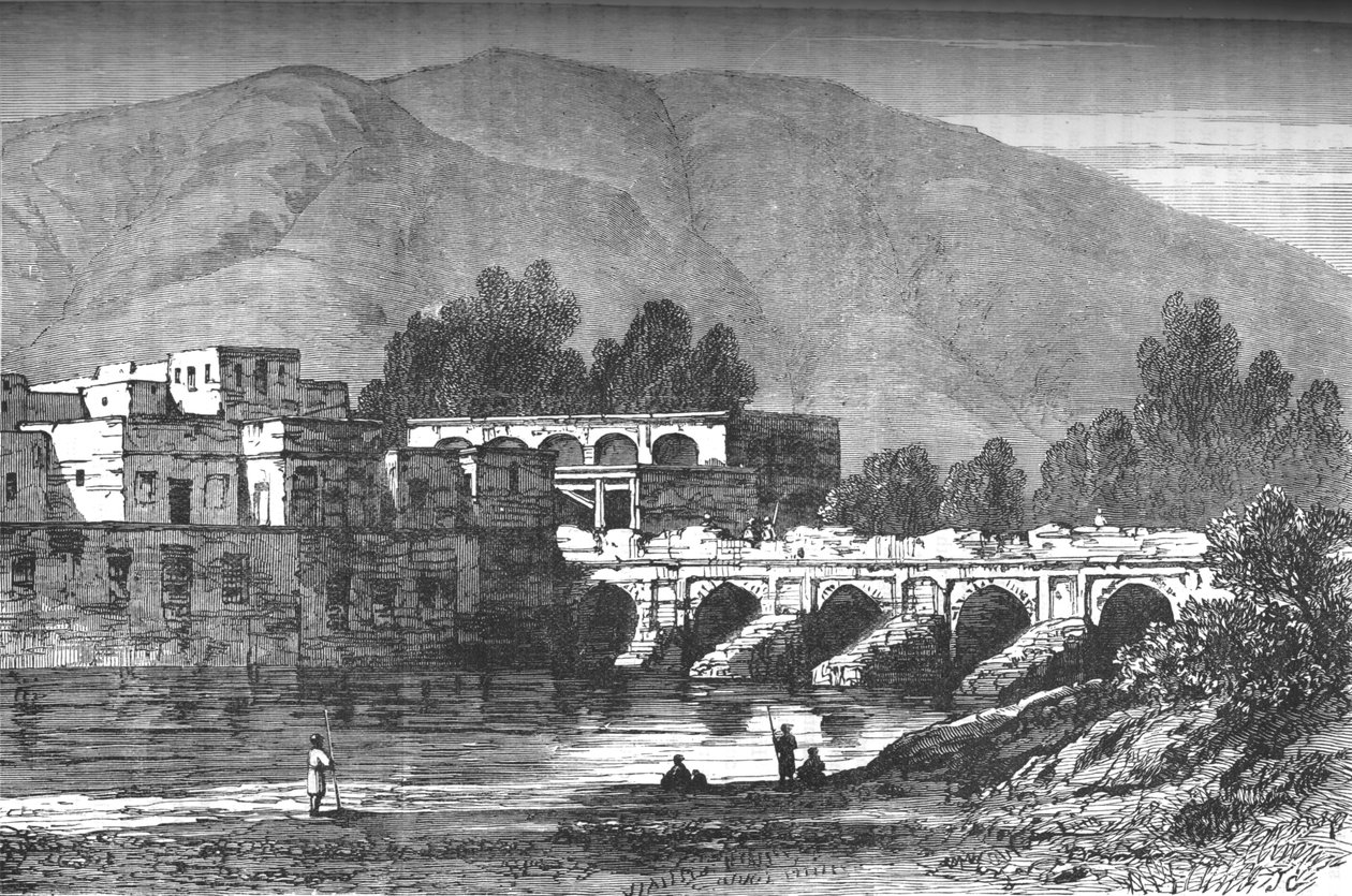 Silta, Cabul, 1880 tekijältä Unbekannt