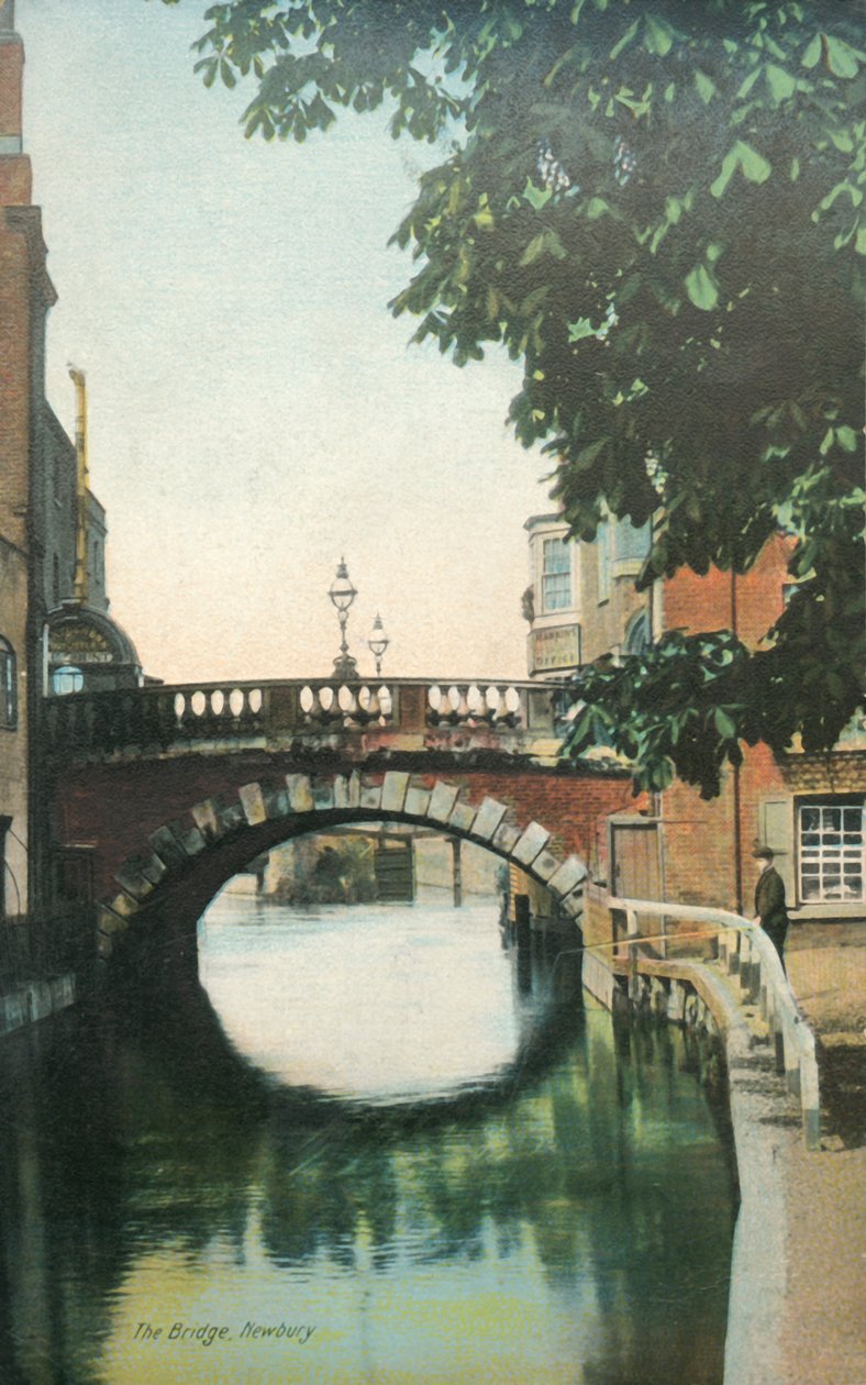 The Bridge, Newbury, 1800-luvun loppu - 1900-luvun alku. tekijältä Unbekannt