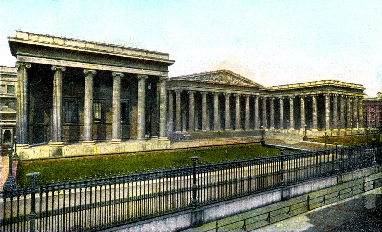 British Museum, Lontoo, 1900-luku. tekijältä Unbekannt