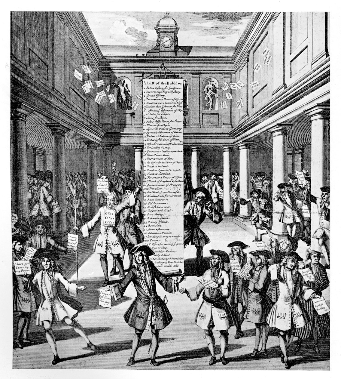 The Bubblers Bubble tai The Devil Take the Hindmost, 1720 tekijältä Unbekannt
