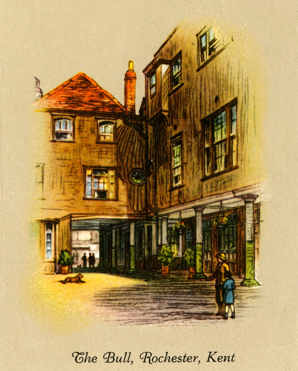 The Bull, Rochester, Kent, 1936. tekijältä Unbekannt