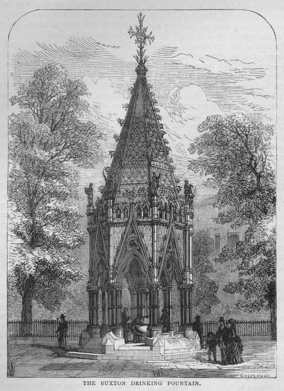 The Buxton Drinking Fountain, Westminster, Lontoo, c1870 1878 tekijältä Unbekannt