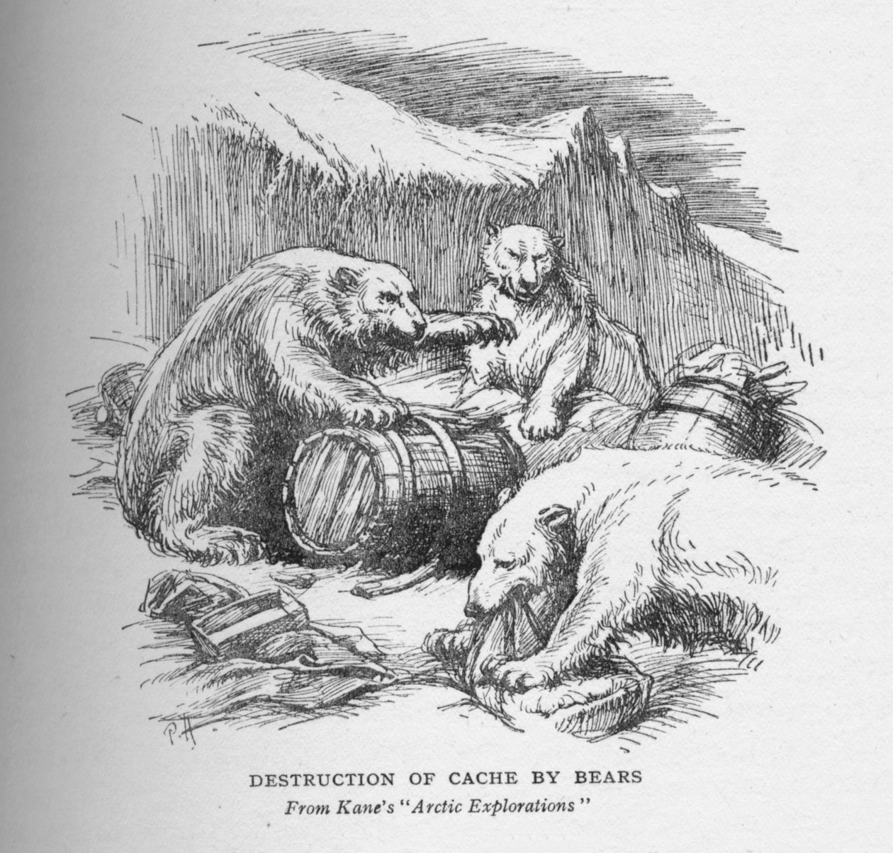 Kätkö tuhottu, c1856, 1928 tekijältä Unbekannt