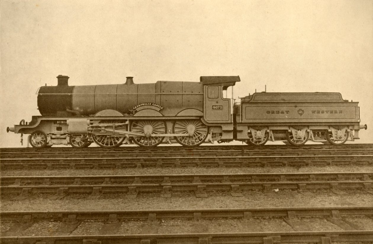 Caerphilly Castle 4-6-0, Great Western Railway, 1930. tekijältä Unbekannt