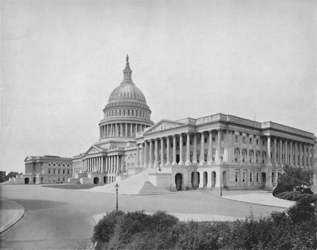 Capitol, Washington, 1800-luku tekijältä Unbekannt