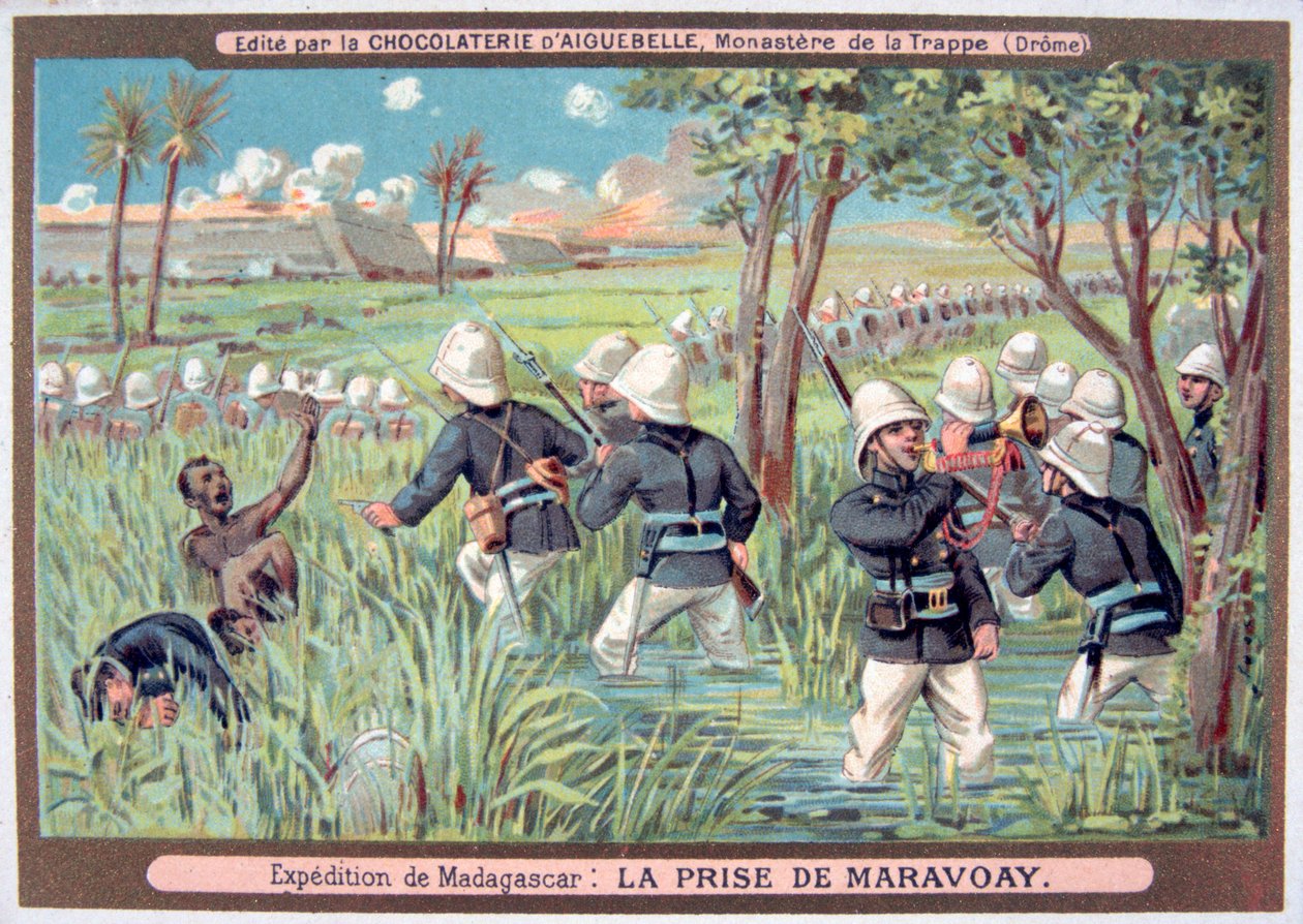 Marovoayn vangitseminen, Madagaskar, 1895 tekijältä Unbekannt