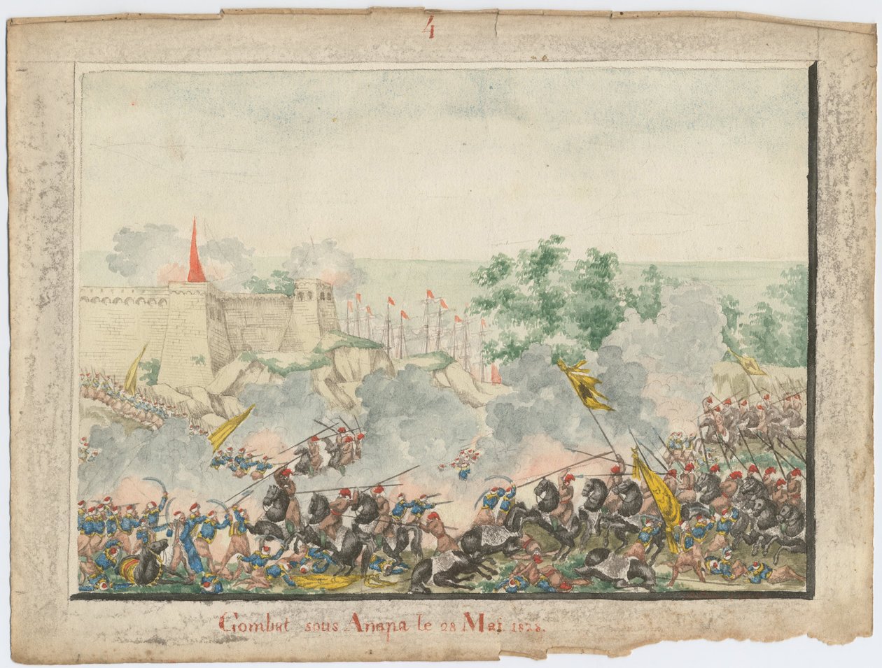 Anapan linnoituksen valtaus 23. kesäkuuta 1828 1829 tekijältä Unbekannt