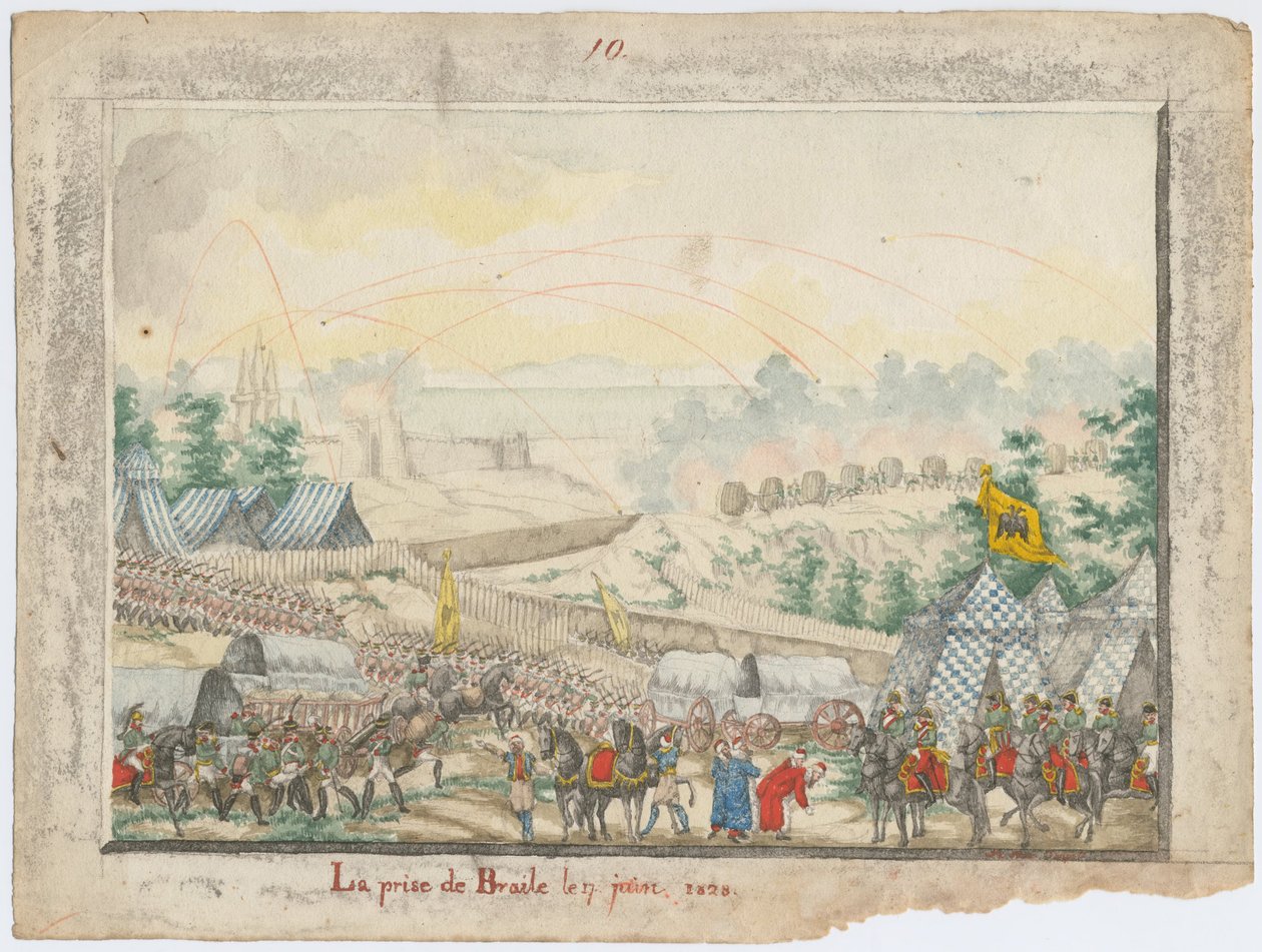 Brailovin linnoituksen valtaus 7.6.1828,1829 tekijältä Unbekannt