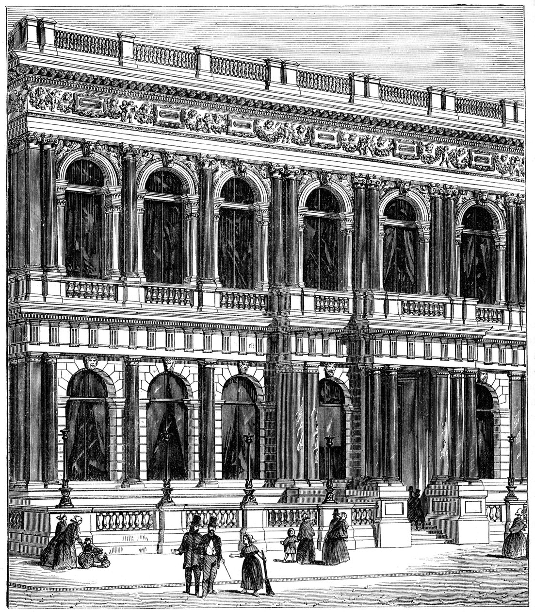 Carlton Club, Lontoo, 1891 tekijältä Unbekannt