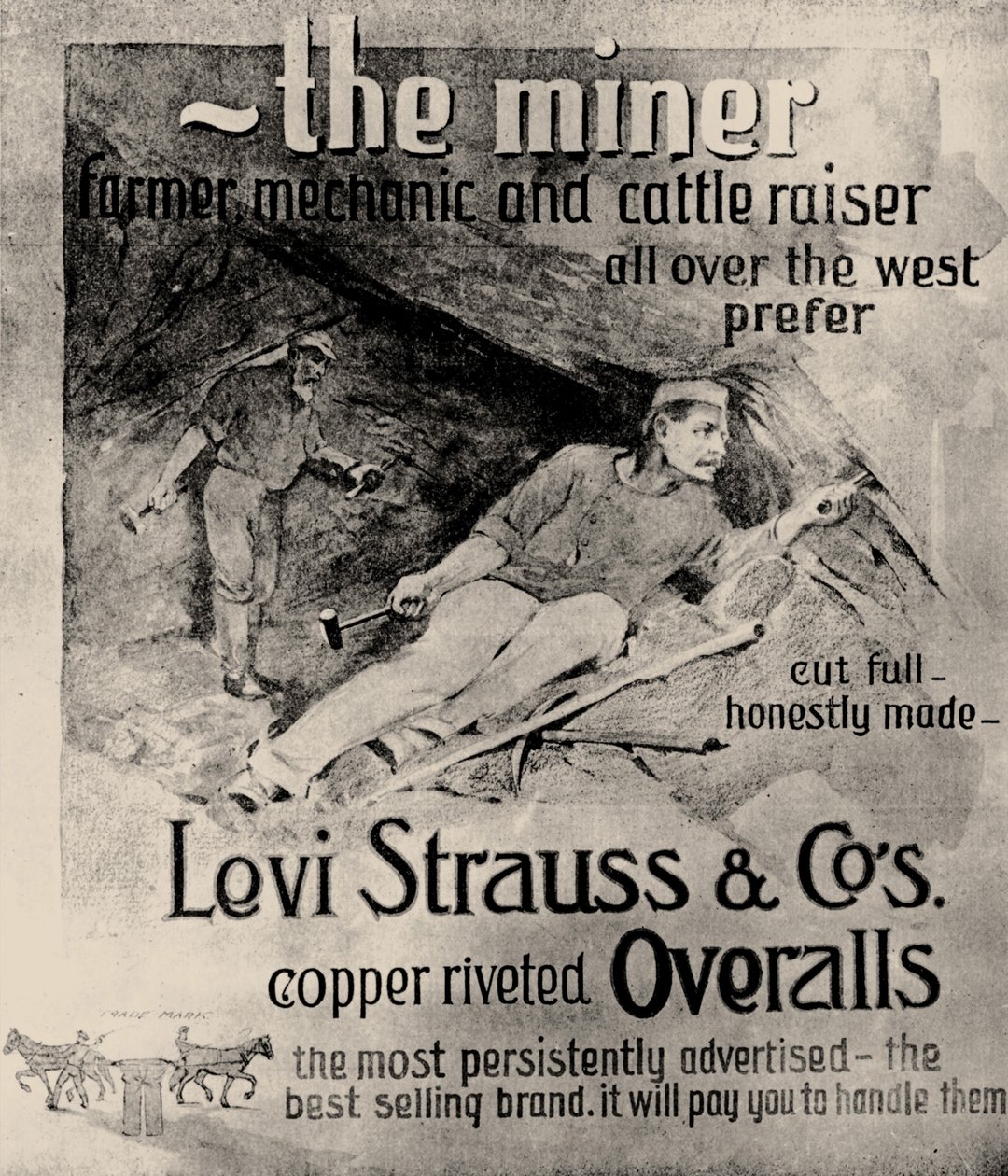 Luettelon kansi Levi Strauss & Co., 1905. tekijältä Unbekannt