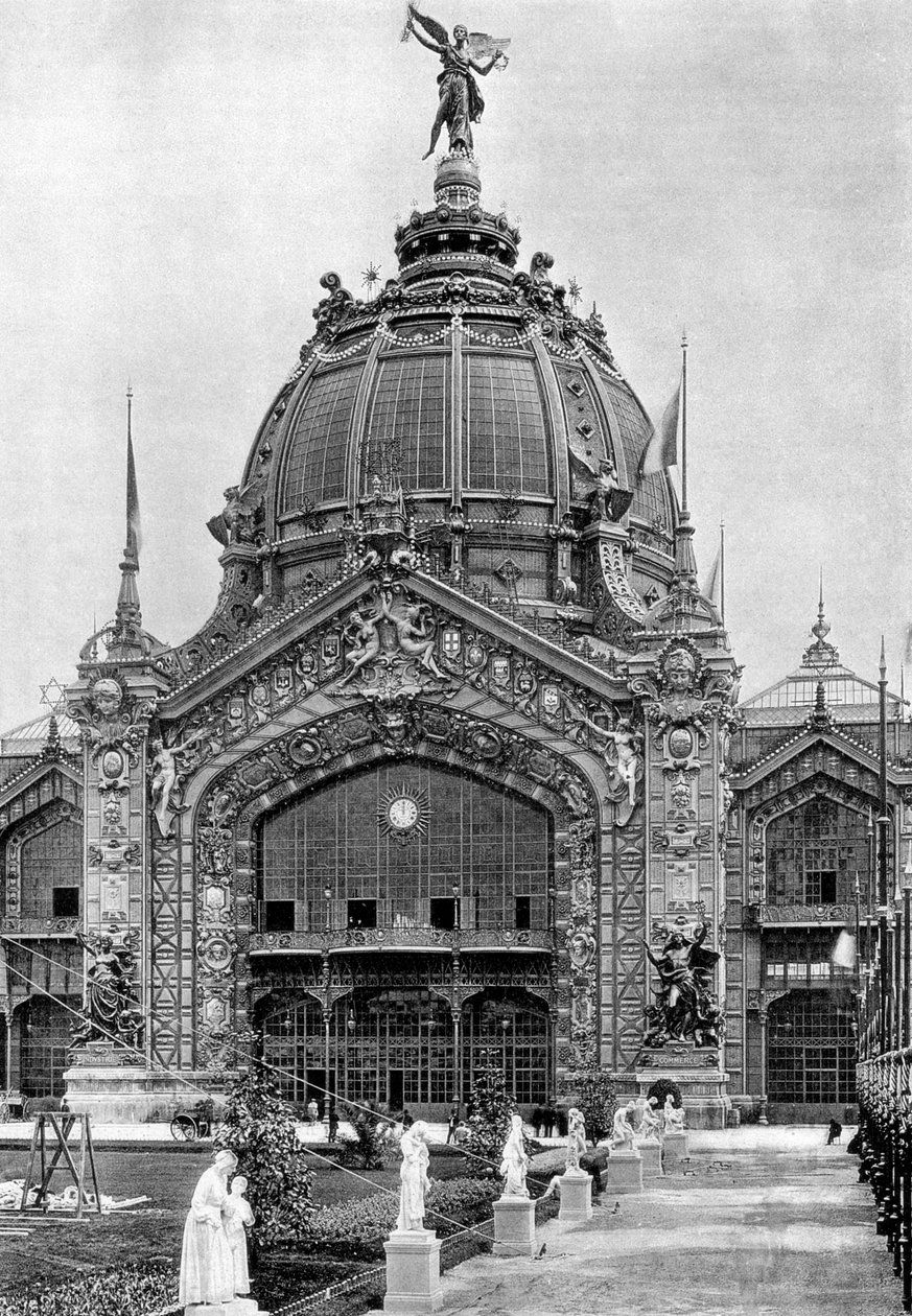 Keskuskupoli, maailmannäyttely, Pariisi, 1889 tekijältä Unbekannt