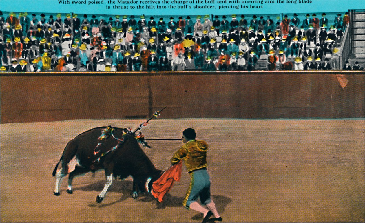 Matadorin haaste, Plaza De Toros, 1939 tekijältä Unbekannt