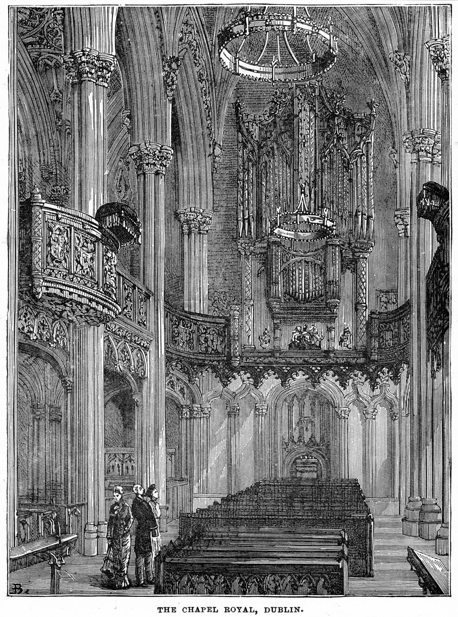Chapel Royal, Dublin, 1800-luku tekijältä Unbekannt