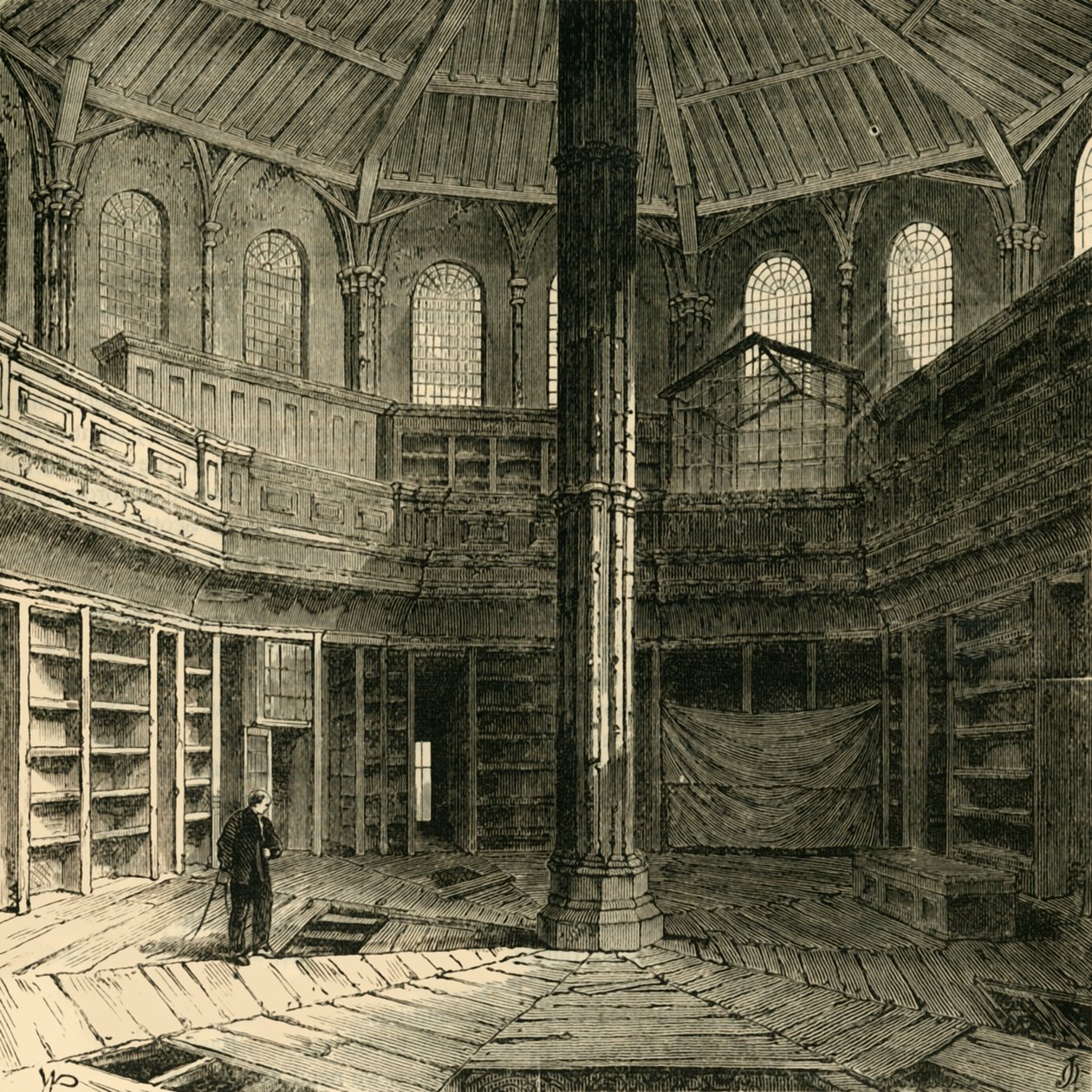 Kapitaalitalo ennen restaurointia, 1881. tekijältä Unbekannt