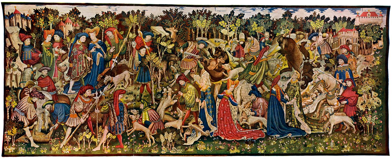 Chatsworth Hunting Tapestries, sarjan toinen osa, 1930 tekijältä Unbekannt