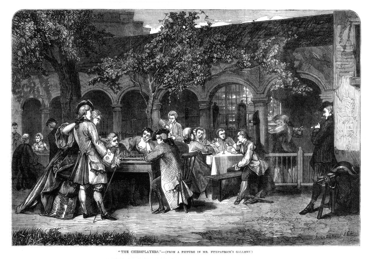 Shakinpelaajat, 1864 tekijältä Unbekannt